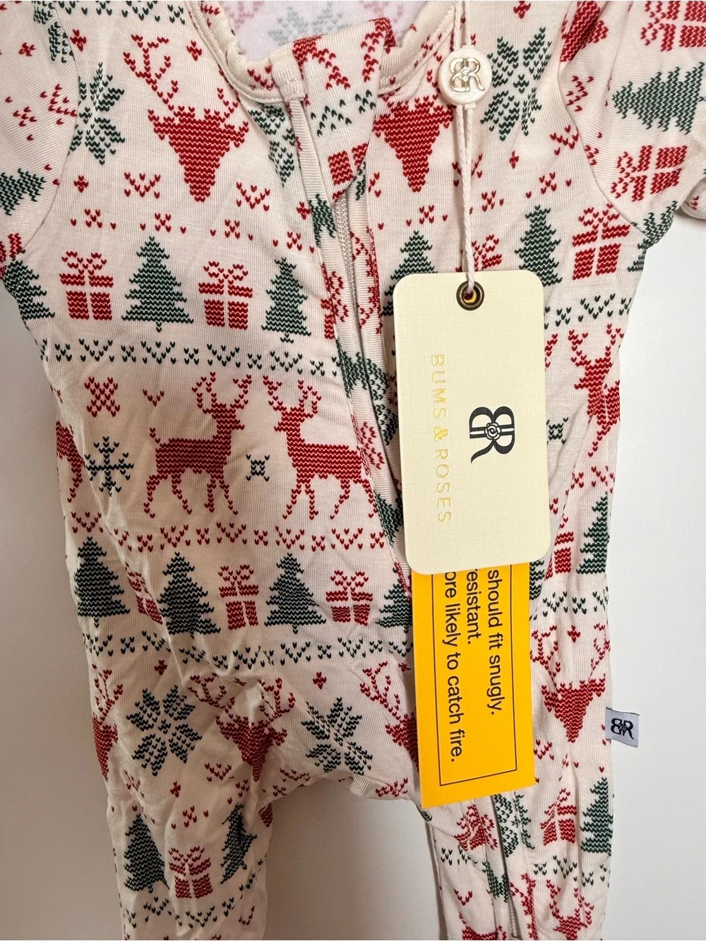 Bums and Roses Christmas Pajamas